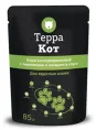 Паучи "Терра Кот" для кошек, перепела и овощи в соусе