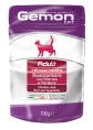 Gemon Pouch Cat Adult Beef/Veg для кошек