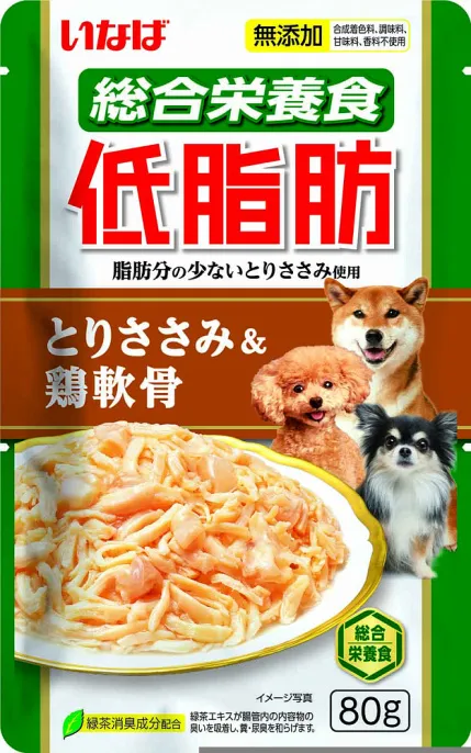 INABA Teishibo Куриное филе и куриные хрящи в желе для собак