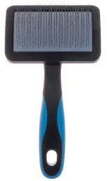 DeLIGHT Пуходерка пластик, мягкий корд для собак для кошек