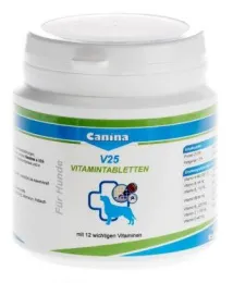 Canina V25 Vitamintabletten для собак