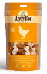AlpenHof Кальциевые косточки с курицей для мелких собак и щенков