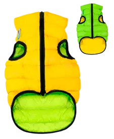 Airy Vest Курточка двухсторонняя Lime & Yellow для собак