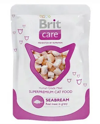 Brit Care Cat White Fish Pouch для кошек
