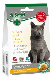 Dr. Seidel Snacks Лакомство для кошек для красивой шерсти