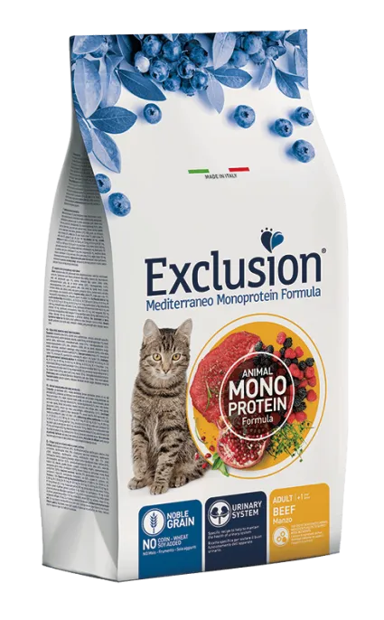 Exclusion Monoprotein Noble Grain Adult Cat (Говядина), 300 г