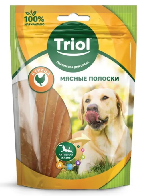 Triol PT09 Полоски из курицы для собак