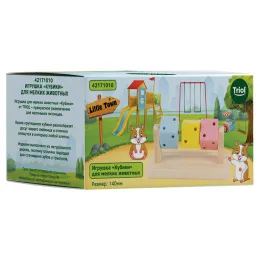 Triol Игрушка LITTLE TOWN Кубики, 140 мм