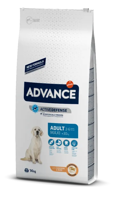 Advance Dog Maxi Adult (Курица), 14 кг