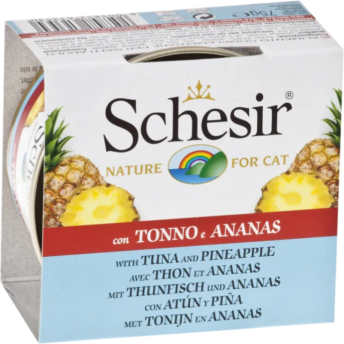 Schesir Tuna Pineapple (Тунец, ананас) для кошек