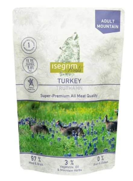 Isegrim Roots Adult Mountain для чувствит. собак (индейка)