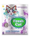 Fresh Cat Комкующийся наполнитель Лаванда для кошек