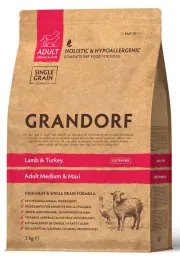Grandorf Adult Medium & Maxi (Ягненок, индейка)