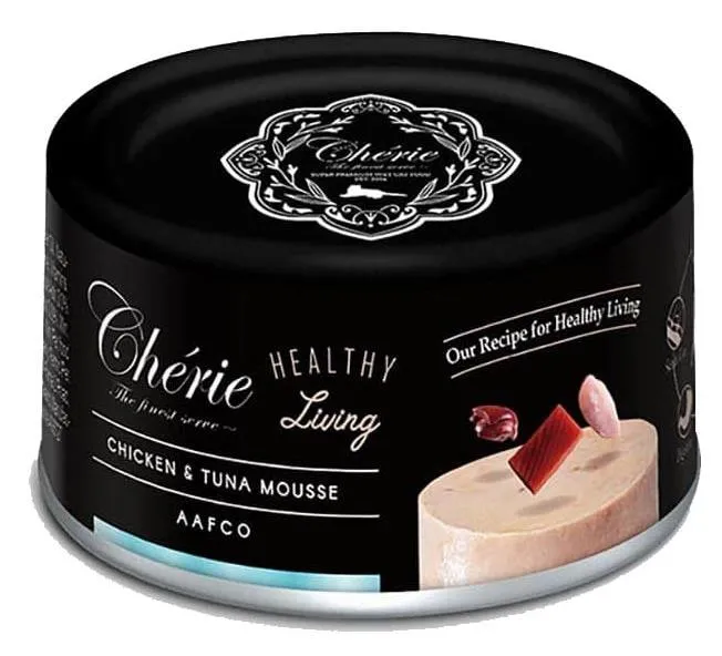 Cherie Healthy Living Мусс (Курица, тунец) для кошек