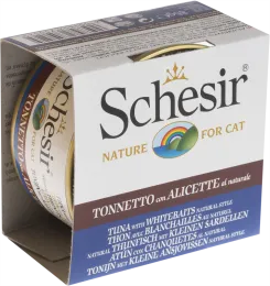 Schesir with Tuna Whitebait (Тунец, анчоусы в соку) для кошек