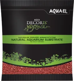 Aquael Грунт Aqua Decoris (красный), 2-3 мм