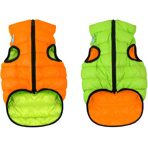 Airy Vest Курточка двухсторонняя Orange & Lime для собак