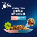 Felix Двойная вкуснятина для кошек (Лосось и форель в желе)