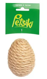 Petsiki Когтеточка динамическая яйцо, песочный для кошек