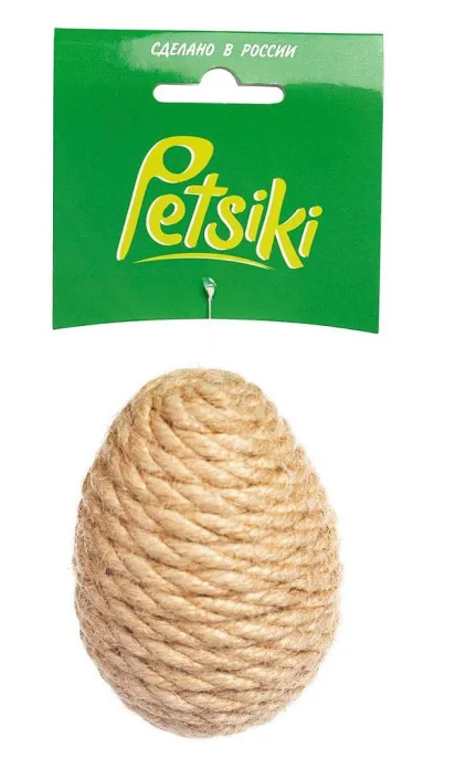 Petsiki Когтеточка динамическая яйцо, песочный для кошек