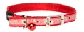 Rogz Ошейник "Sparklecat Dark Red" для кошек