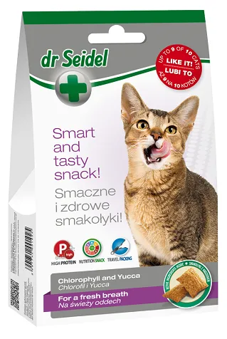 Dr. Seidel Snacks Лакомство для кошек для свежего дыхания