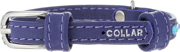 Collar Ошейник "Glamour" фиолетовый для собак