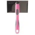 DeLIGHT ROSE Пуходерка металлическая длиннозубый корд для собак для кошек