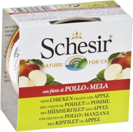 Schesir Chicken Аpple (Цыпленок, яблоко) для кошек