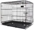 PetsLife Клетка для животного, черная для собак