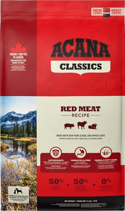 Корм ACANA Classics Red Meat (Говядина, свинина, ягненок), 2 кг