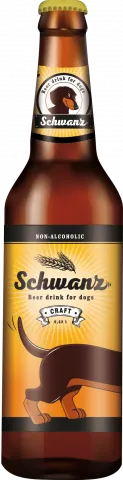 Apicenna Пивной напиток для собак "ХВОСТ" ("SCHWANZ")