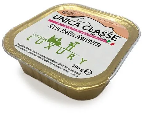 Unica Classe Luxury Паштет с курицей для кошек