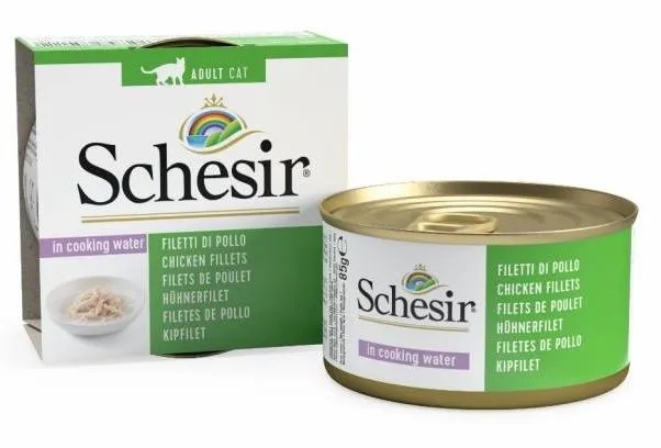 Schesir Chicken (Цыпленок в собственном соку) для кошек