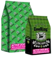 ZooRing Adult Active Dog Max (Молодой бычок, рис), 10 кг
