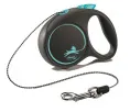 Поводок-рулетка "Flexi" "Black Design" XS, трос для собак