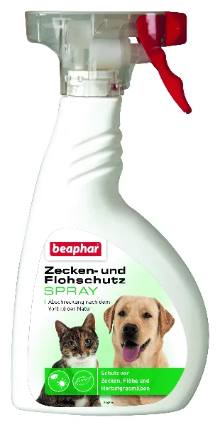 Beaphar Spot On Spray от блох и клещей, 400 мл для собак для кошек