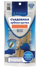 Съедобная зубная щетка Дрель для собак