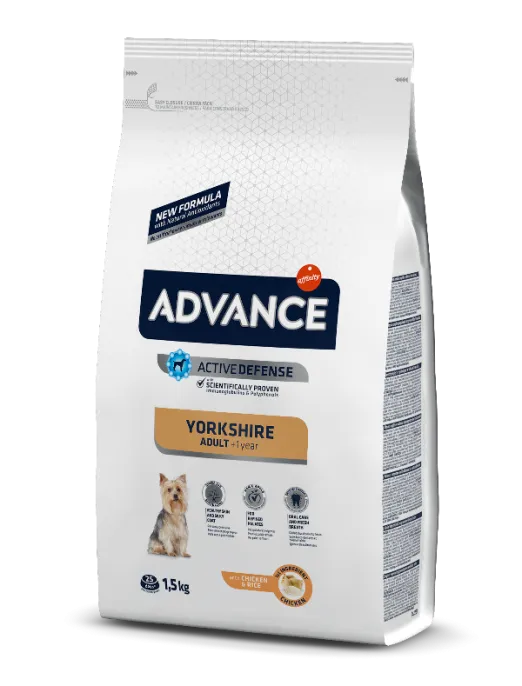 Advance Dog Yorkshire Terrier (Курица), 1,5 кг