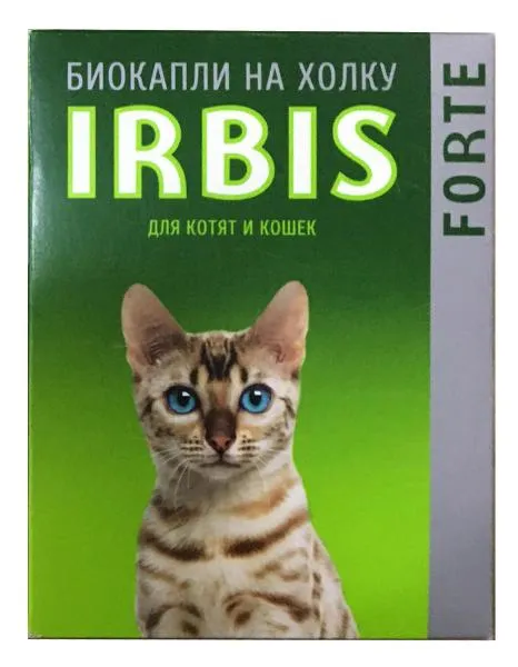 Irbis Forte Биокапли на холку для котят и кошек