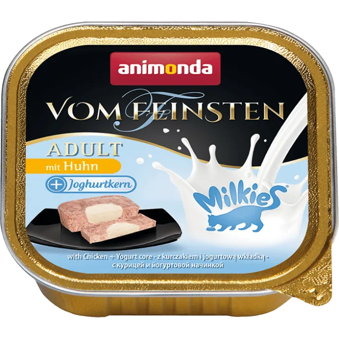 Vom Feinsten Milkies (с курицей и йогуртовой начинкой) для кошек