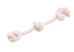 Doglike "Dental Knot" Грейфер 3 узла, белый для собак