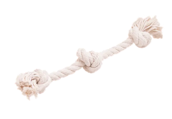 Doglike "Dental Knot" Грейфер 3 узла, белый для собак