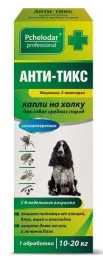 Pchelodar АНТИ-ТИКС капли на холку для собак средних пород