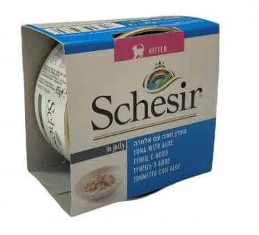 Schesir Tuna Aloe Kitten (Тунец, алоэ) для кошек