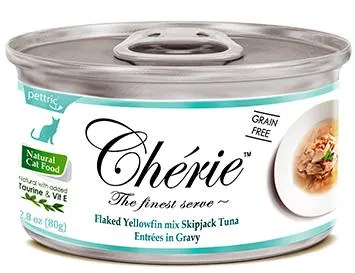 Cherie хлопья тунца в подливке для кошек
