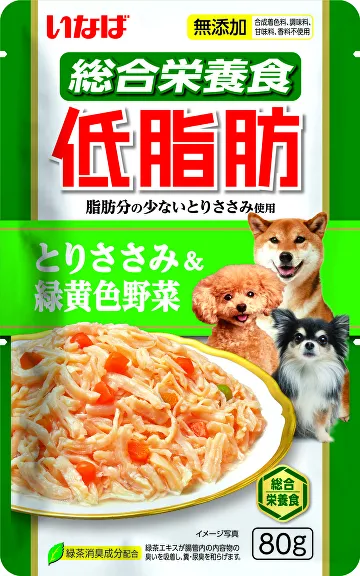 INABA Teishibo Куриное филе и овощи в желе для собак