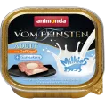 Vom Feinsten Milkies (с дом. птицей и начинкой из сливок) для кошек