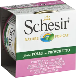 Schesir Chicken Ham (Цыпленок, ветчина) для кошек