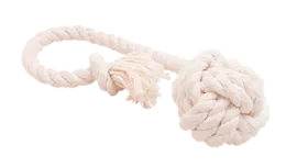 Doglike "Dental Knot" Мяч канатный, белый для собак